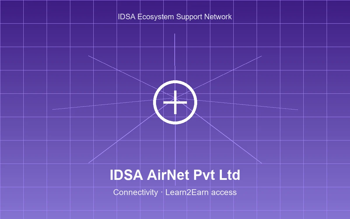 IDSA AirNet Pvt Ltd — IDSA® Ecosystem Support Network