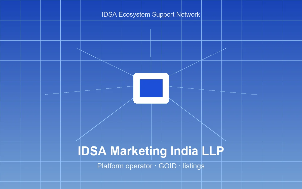 IDSA Marketing India LLP — IDSA® Ecosystem Support Network