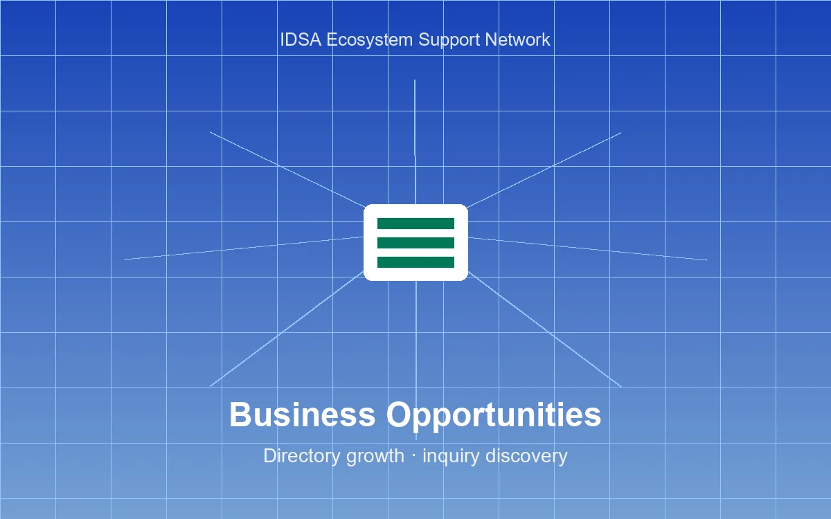 IDSA Opportunity Network — ecosystem growth discovery