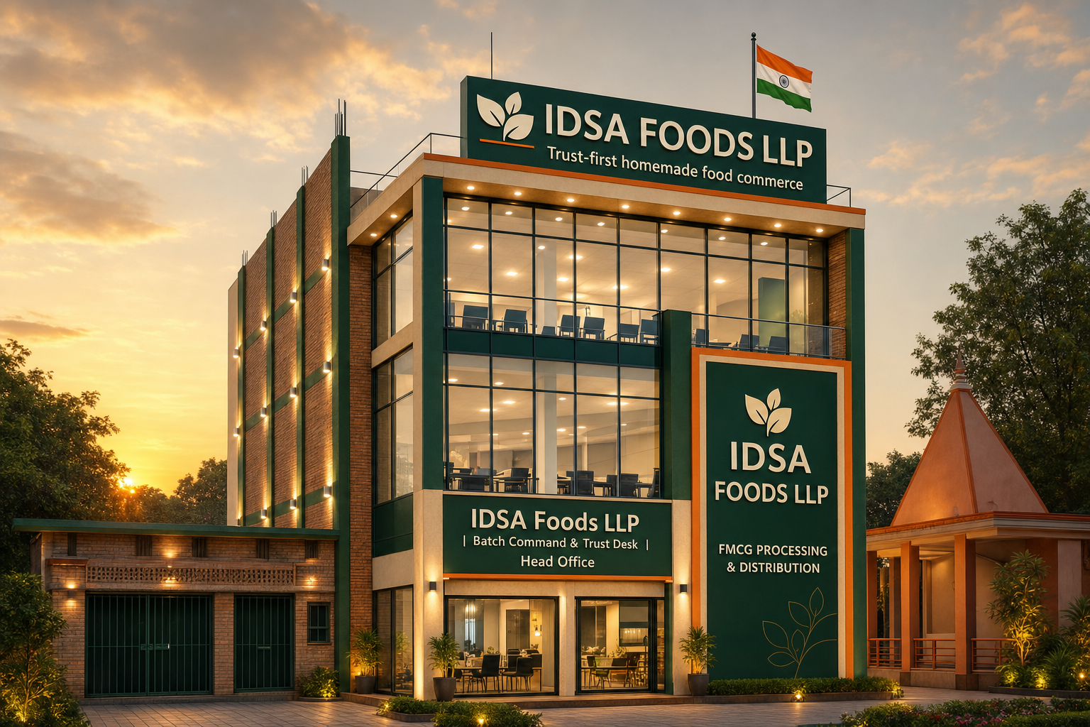 IDSA Foods head office — completed vision — 2031